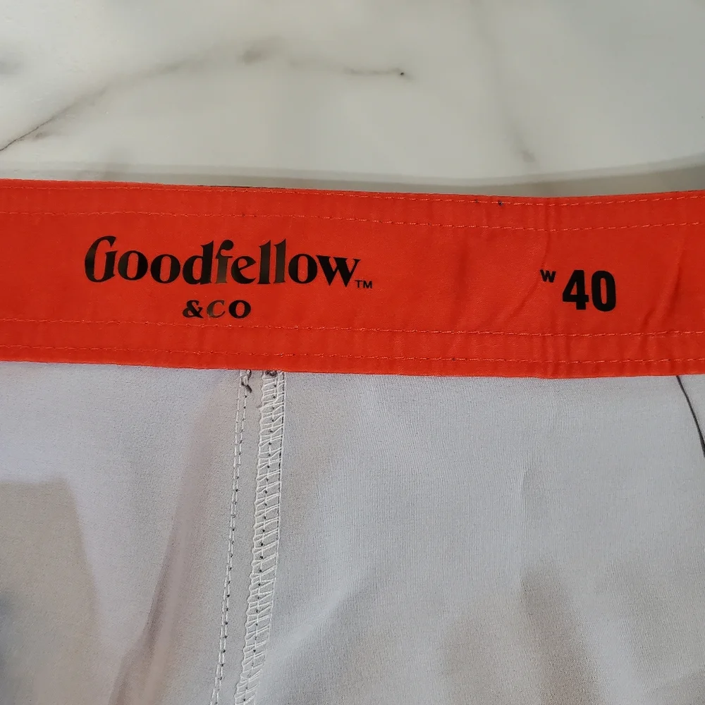 Goodfellow & Co. Hibiscus Print Men's Swim Trunks size 40